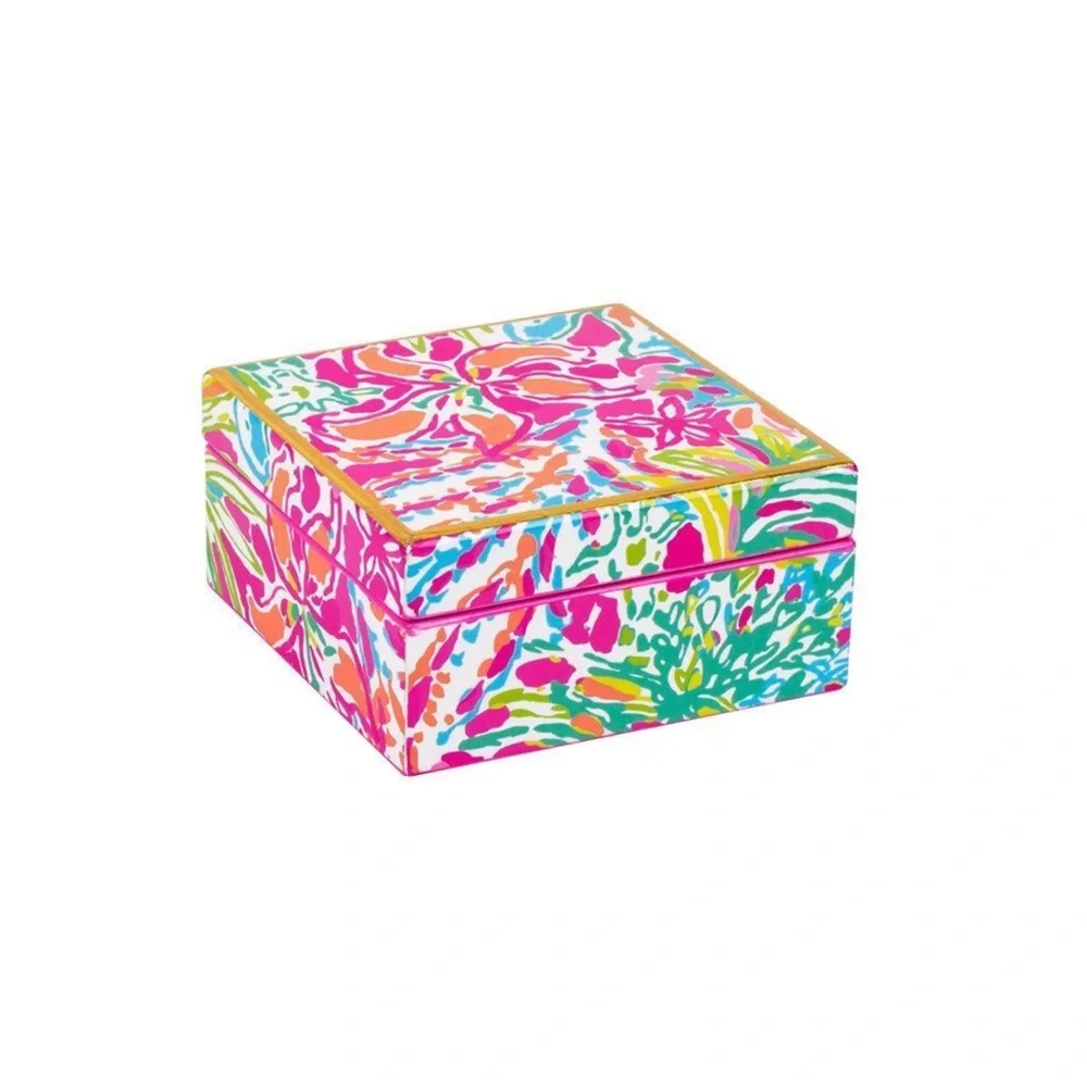 Lilly Pulitzer Small Spot Ya’ Lacquer Box